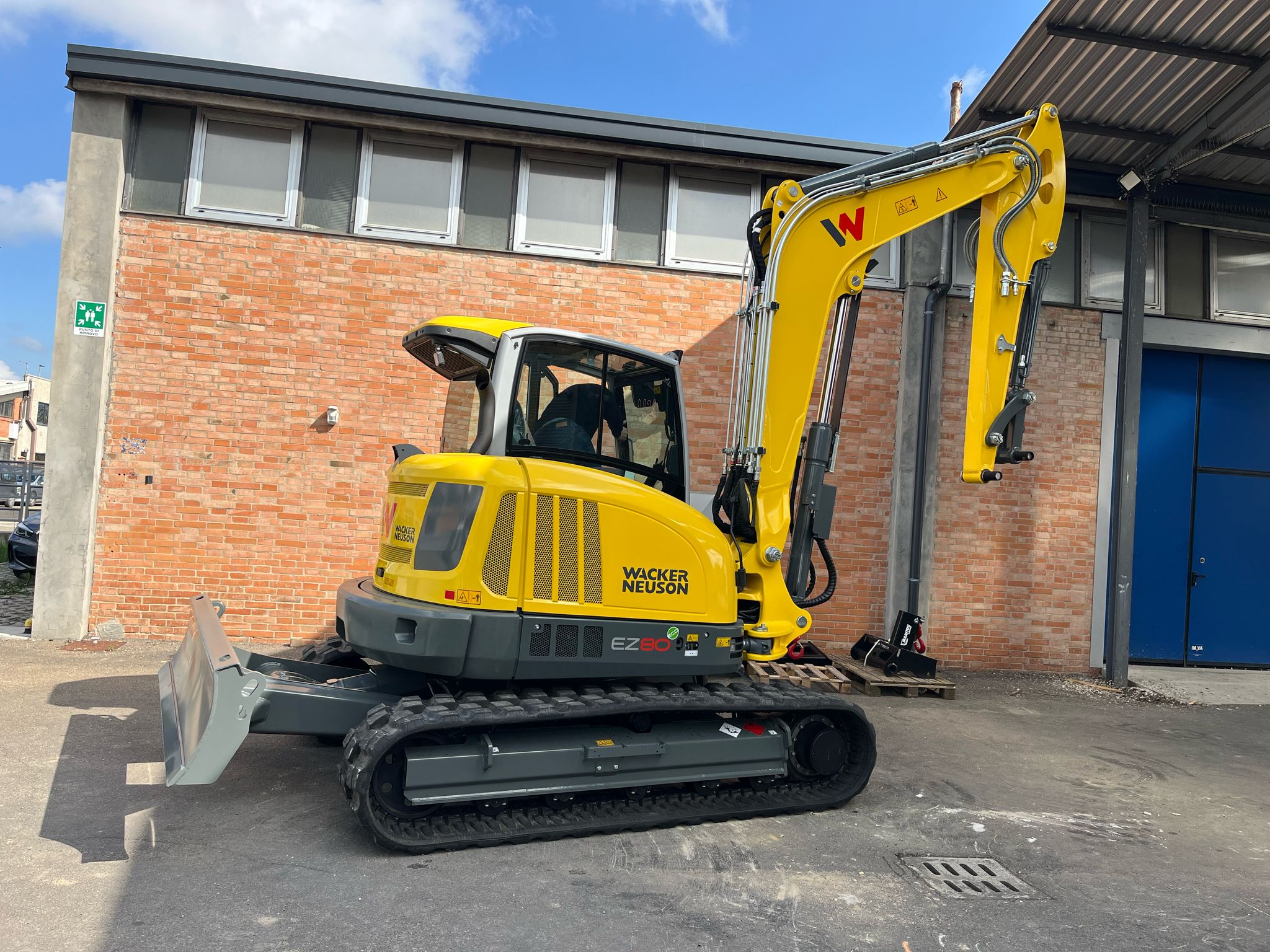 Miniescavatore Wacker Neuson EZ80
